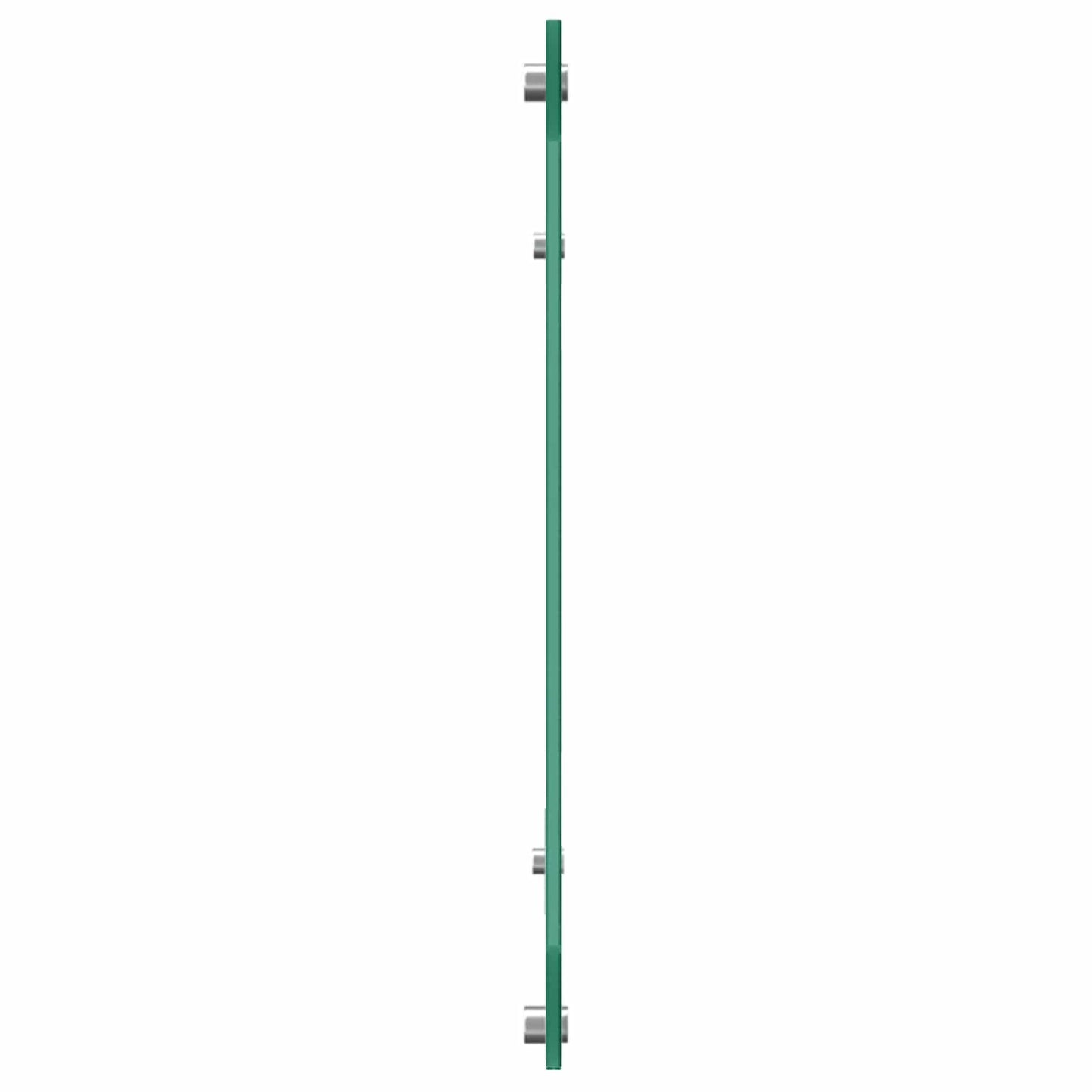 Schienale da cucina Grigio chiaro 120 x 40 cm vetro temperato