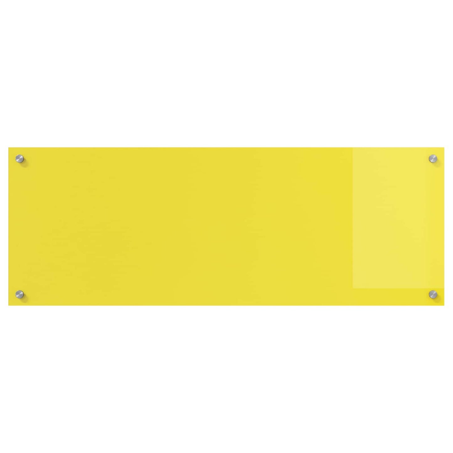 Schienale da cucina Giallo 110 x 40 cm vetro temperato