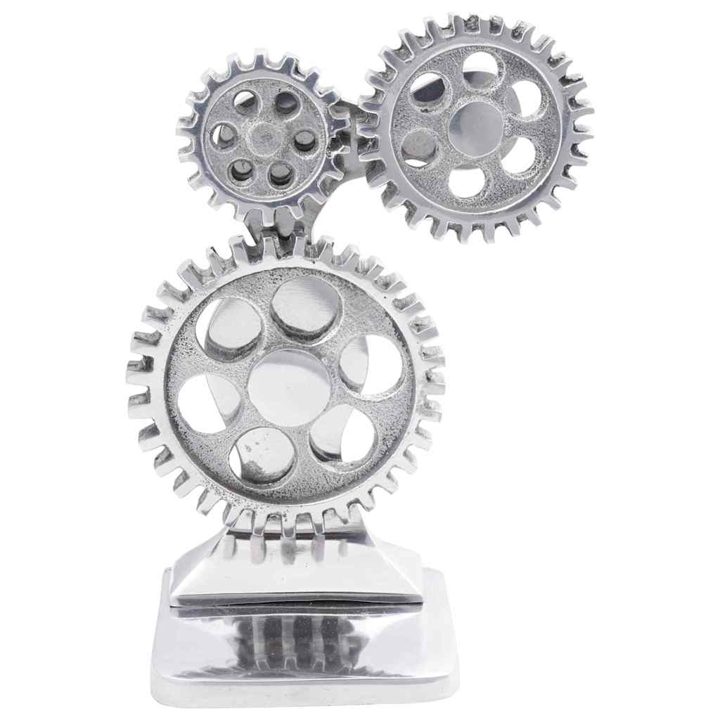 Fermalibri 2 pcs Argento 10 x 10 x 22 cm Alluminio