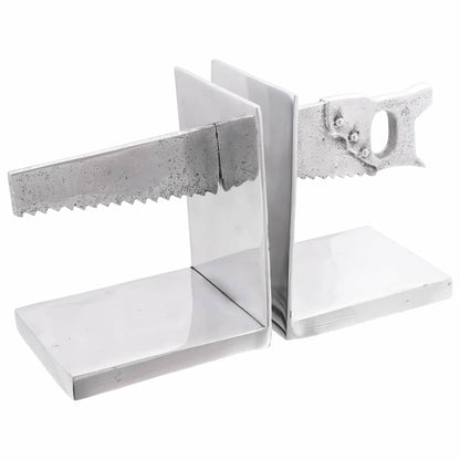 Fermalibri 2 pcs Argento 11 x 14 x 17,5 cm Alluminio