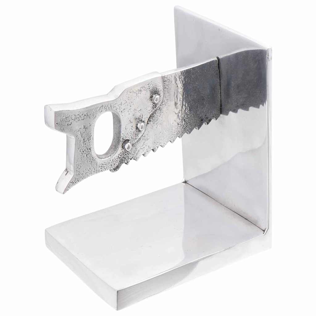 Fermalibri 2 pcs Argento 11 x 14 x 17,5 cm Alluminio