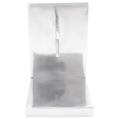 Fermalibri 2 pcs Argento 11 x 14 x 17,5 cm Alluminio
