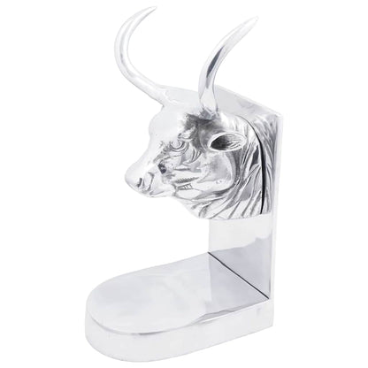 Fermalibri 2 pcs Argento 17 x 15 x 27 cm Alluminio