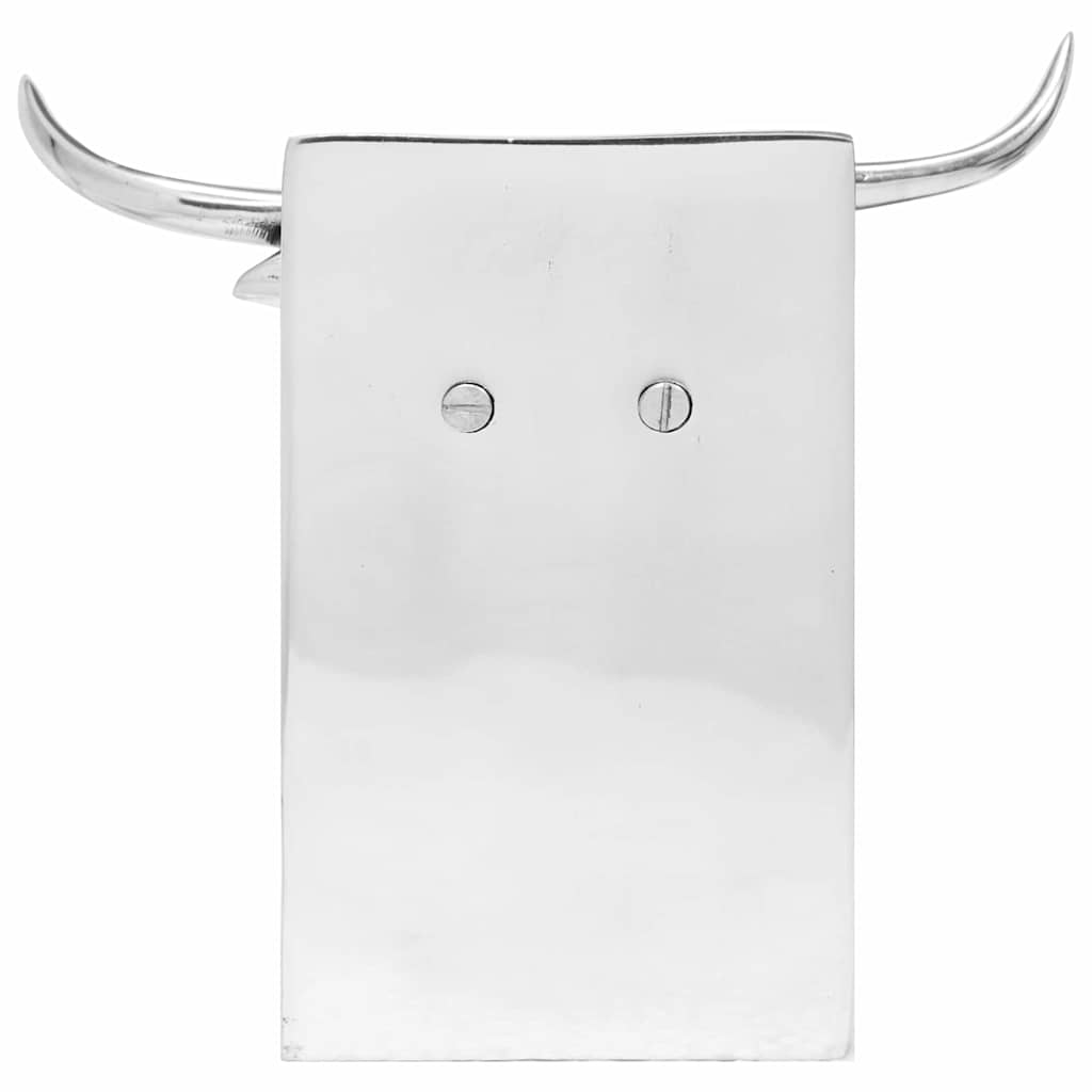 Fermalibri 2 pcs Argento 17 x 15 x 27 cm Alluminio