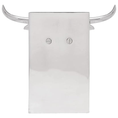 Fermalibri 2 pcs Argento 21,5 x 15,5 x 20 cm Alluminio