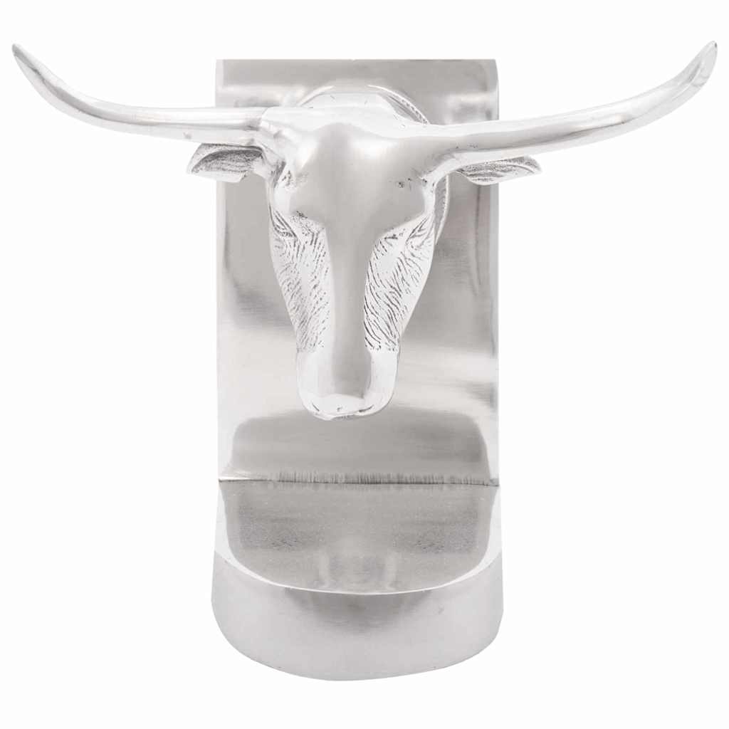 Fermalibri 2 pcs Argento 21,5 x 15,5 x 20 cm Alluminio