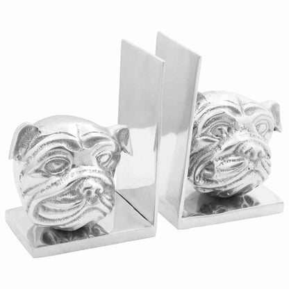 Fermalibri 2 pcs Argento 8 x 12 x 16,5 cm Alluminio