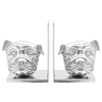 Fermalibri 2 pcs Argento 8 x 12 x 16,5 cm Alluminio