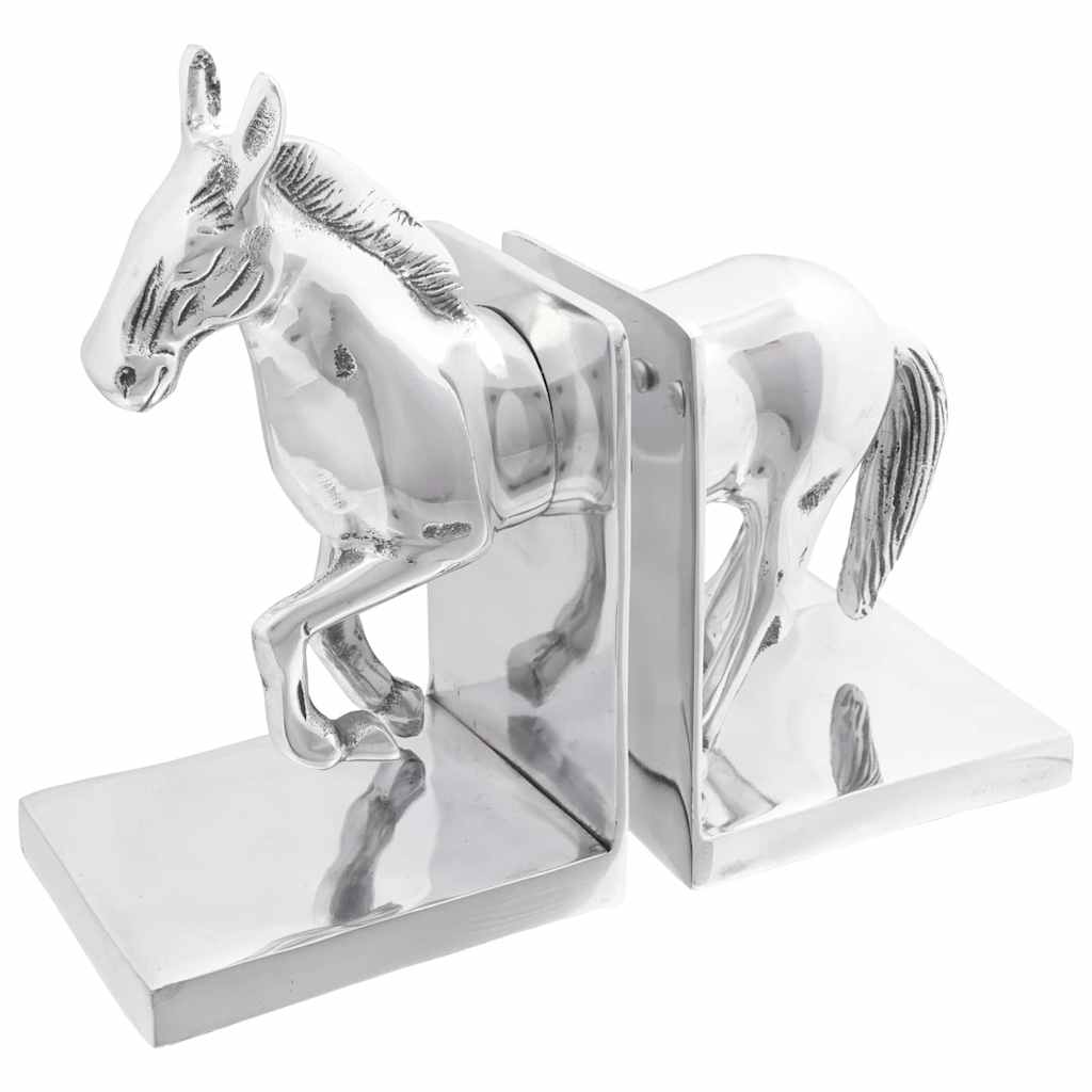 Fermalibri 2 pcs Argento 11 x 14 x 25 cm Alluminio