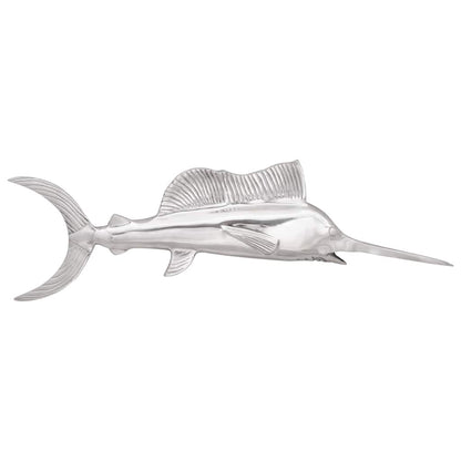 Scultura Argento 91 x 8 x 26 cm Alluminio