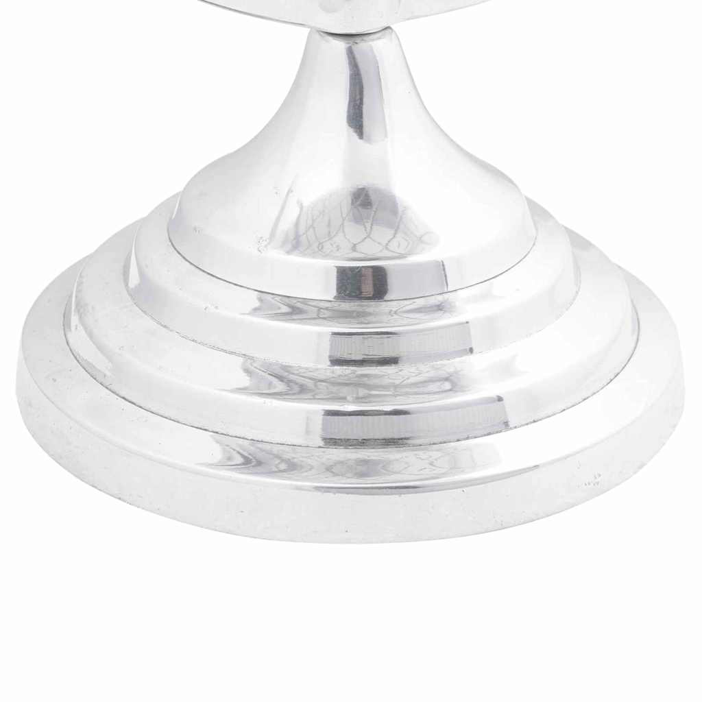 Scultura Argento 16.5 x 14 x 26 cm Alluminio