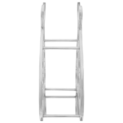 Portabottiglie Argento 32 x 14 x 37.5 cm Alluminio