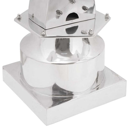 Scultura Argento 26 x 26 x 110 cm Alluminio