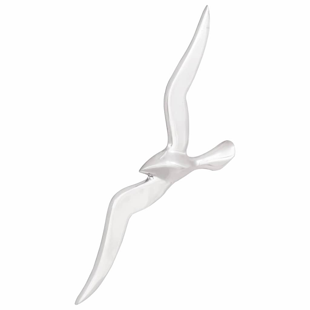 Gabbiano 2 pcs Argento Alluminio