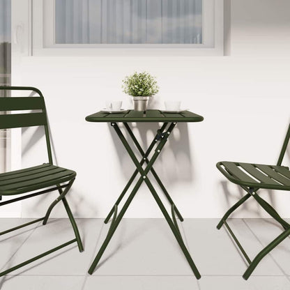 Tavolo da bistrot Verde Scuro 55 x 55 x 72,5 cm