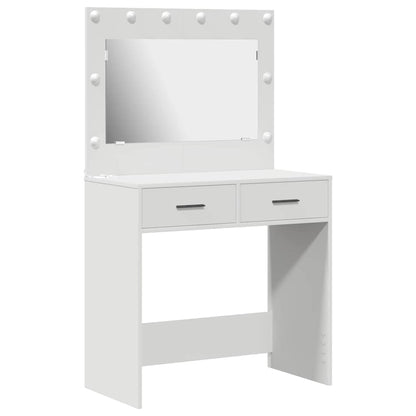 Tavolo da Trucco Bianco 78,5 x 41 x 135 cm Legno multistrato