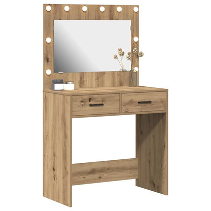 Tavolo da Trucco Rovere artigianale 78,5 x 41 x 135 cm