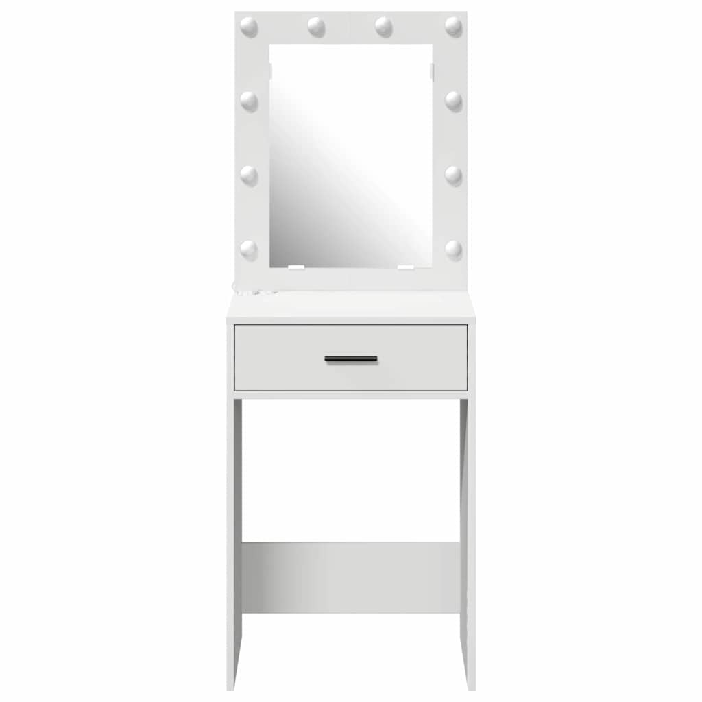 Tavolo da Trucco Bianco 50 x 41 x 135 cm Legno multistrato
