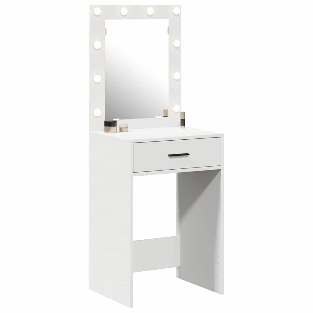 Tavolo da Trucco Bianco 50 x 41 x 135 cm Legno multistrato