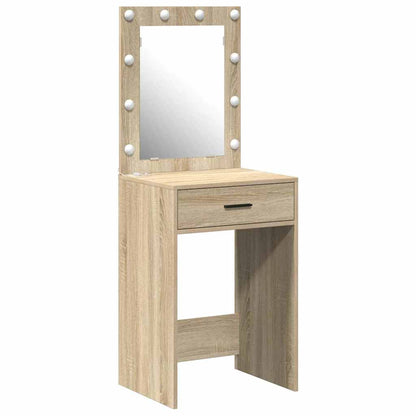 Tavolo da Trucco con cassetto Rovere Sonoma 50 x 41 x 135 cm