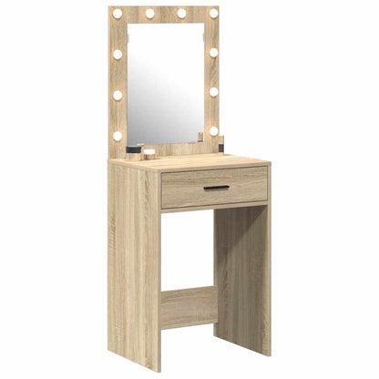 Tavolo da Trucco con cassetto Rovere Sonoma 50 x 41 x 135 cm