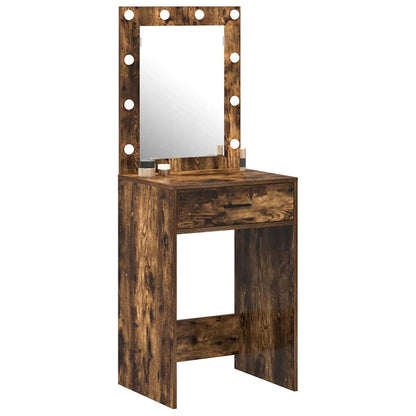 Tavolo da Trucco Rovere fumÃ© 50 x 41 x 135 cm Legno multistrato