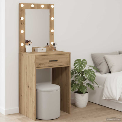 Tavolo da Trucco Rovere artigianale 50 x 41 x 135 cm