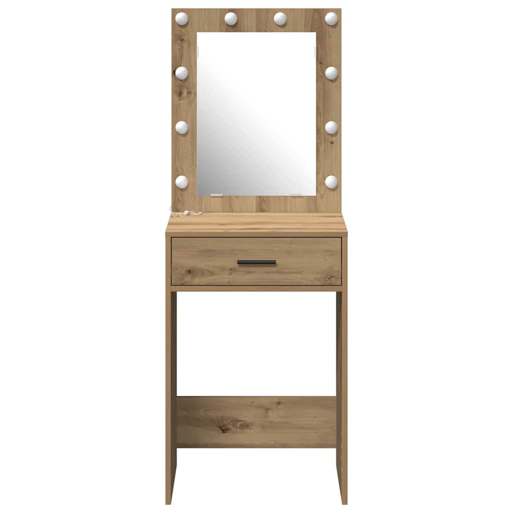Tavolo da Trucco Rovere artigianale 50 x 41 x 135 cm