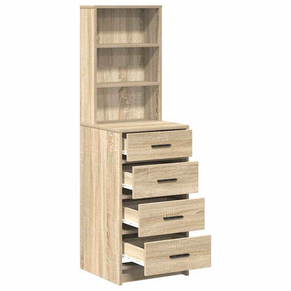 Credenza rovere sonoma 40 x 41 x 135 cm Legno multistrato