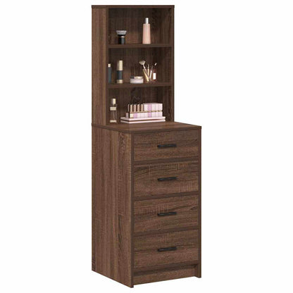 Credenza Rovere marrone 40 x 41 x 135 cm Legno multistrato