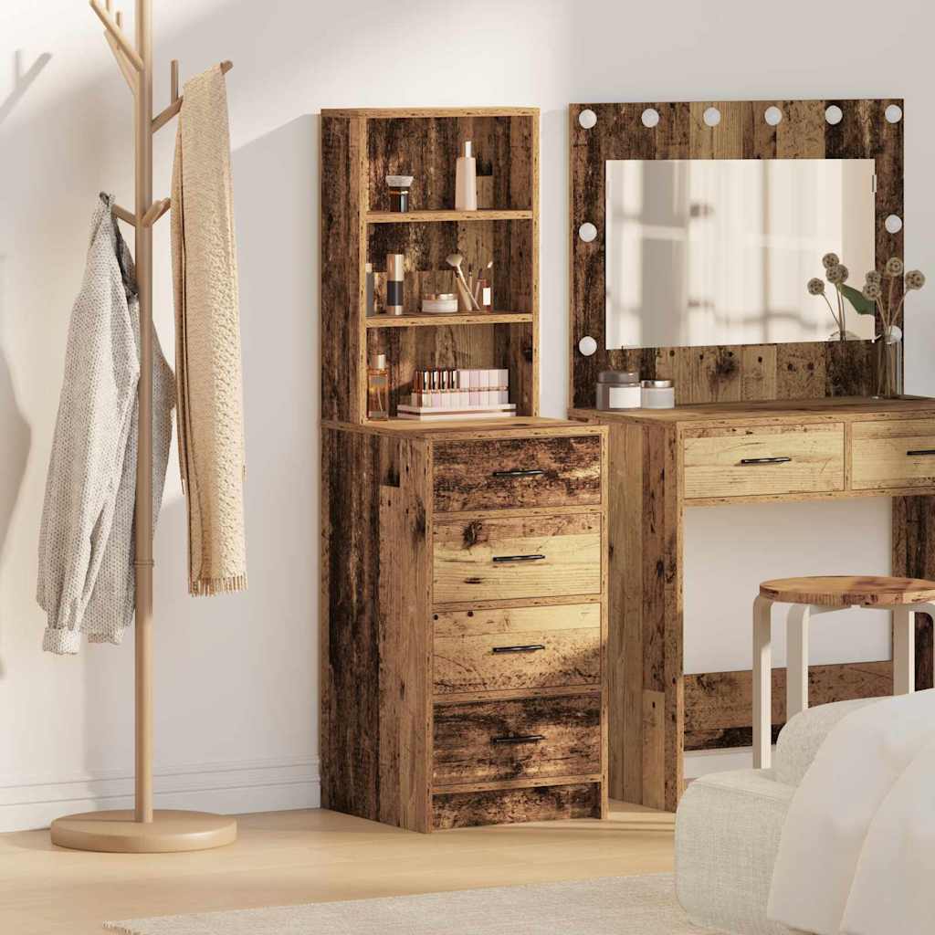 Credenza Legno vecchio 40 x 41 x 135 cm Legno multistrato