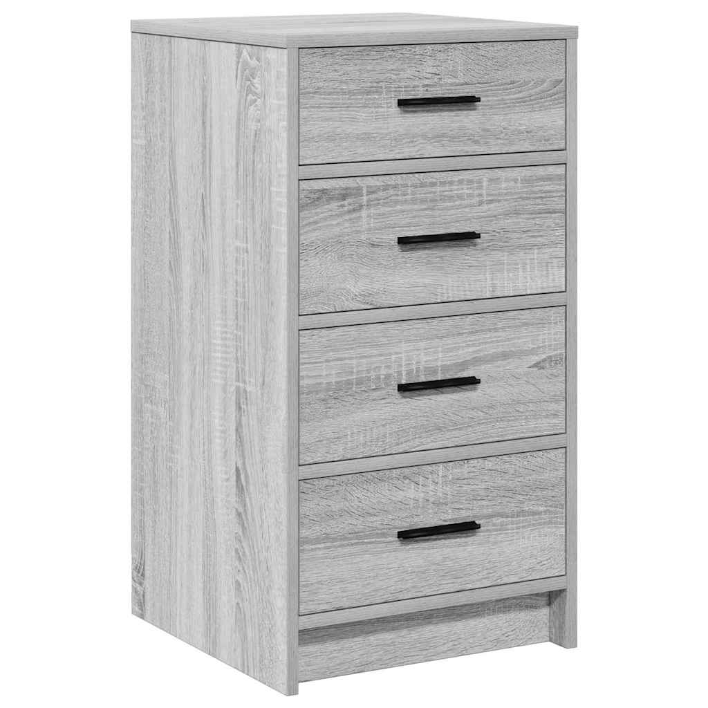 Credenza Grigio sonoma 40 x 41 x 75 cm Legno multistrato