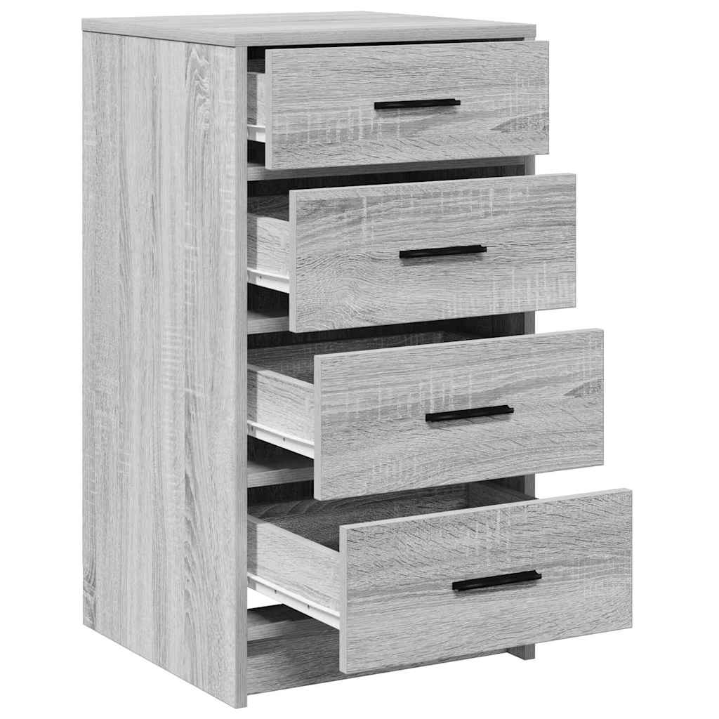Credenza Grigio sonoma 40 x 41 x 75 cm Legno multistrato