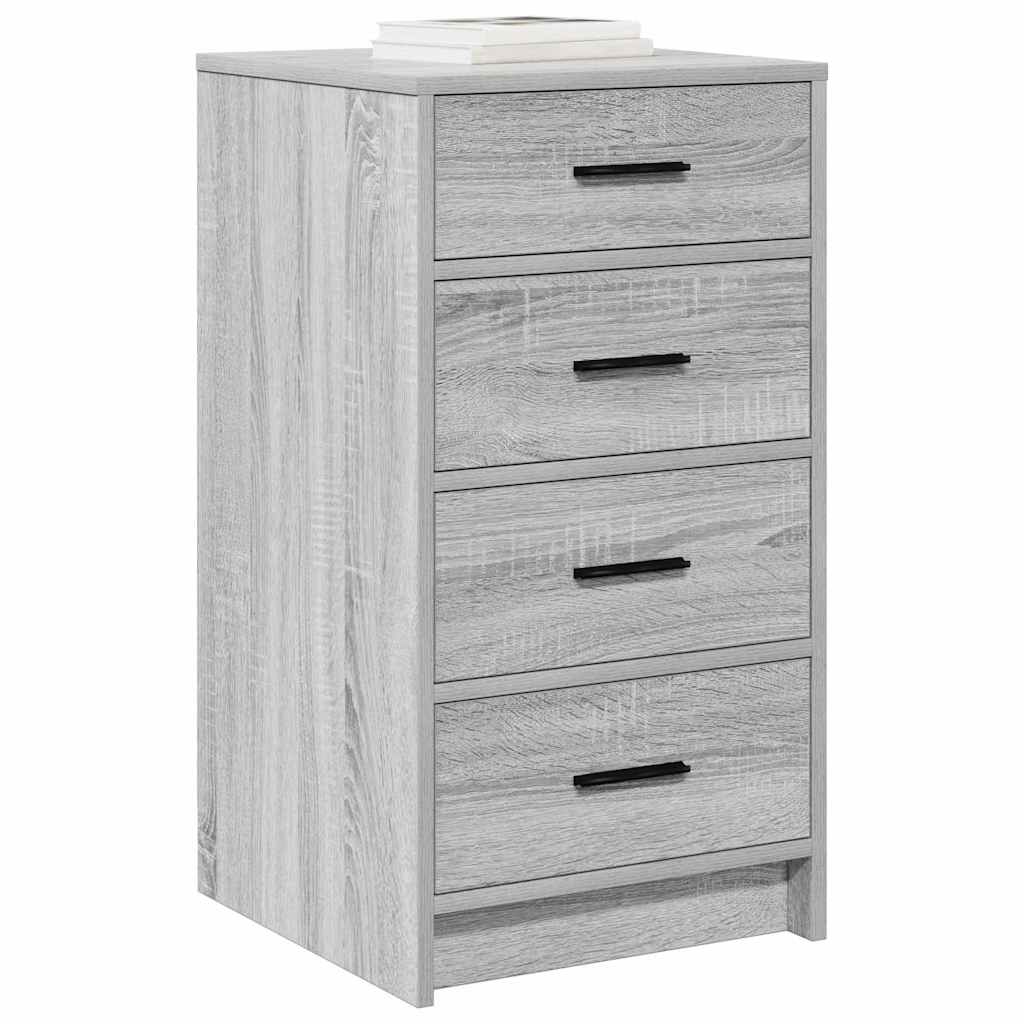 Credenza Grigio sonoma 40 x 41 x 75 cm Legno multistrato
