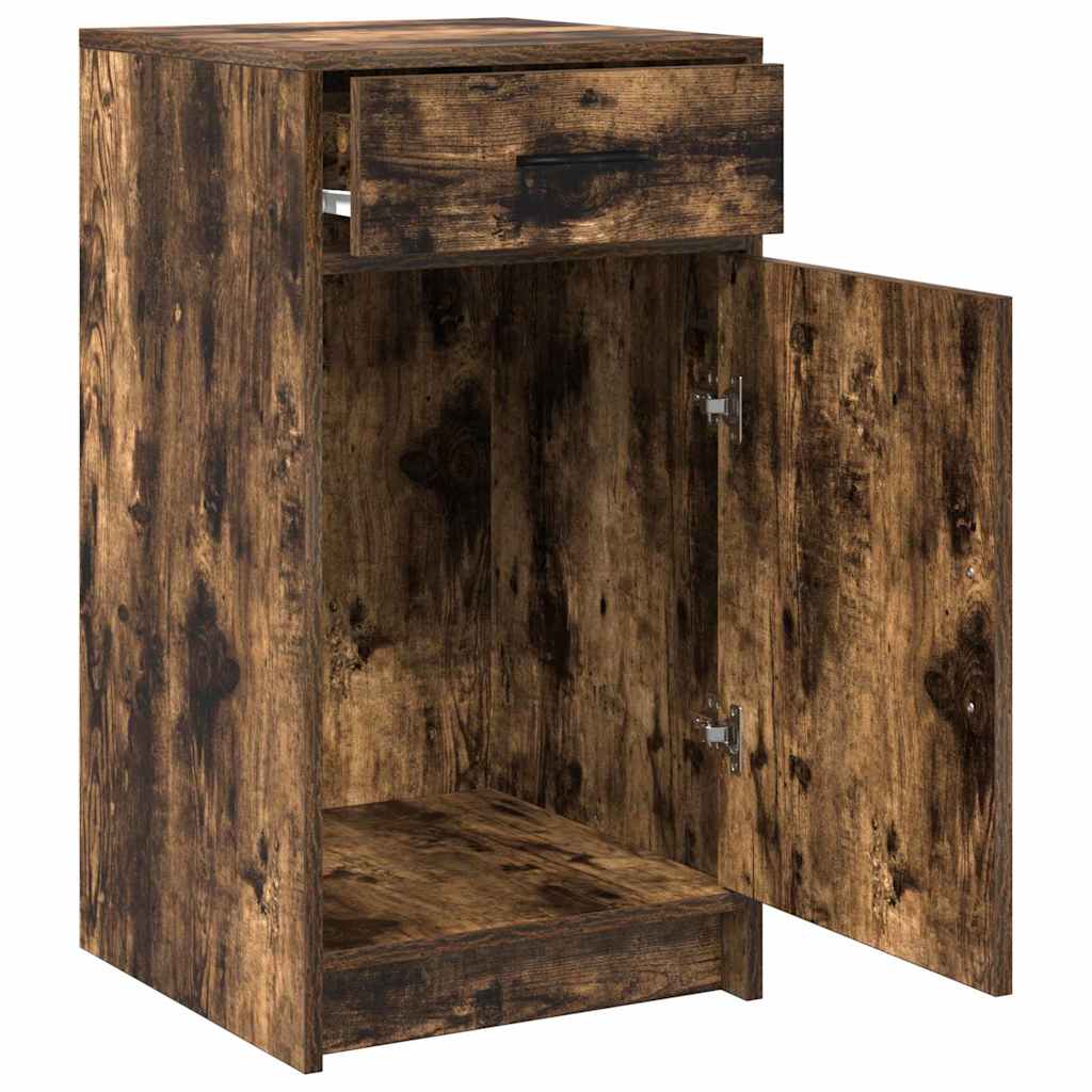 Credenza Rovere fumÃ© 40 x 40.5 x 75 cm Legno multistrato