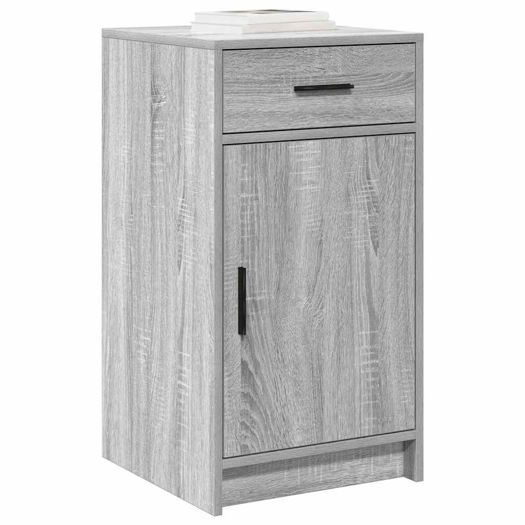 Credenza Grigio Sonoma 40 x 40.5 x 75 cm Legno multistrato
