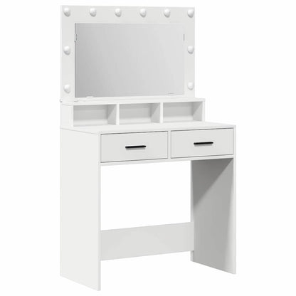 Tavolo da Trucco Bianco 79 x 41 x 135 cm Legno multistrato