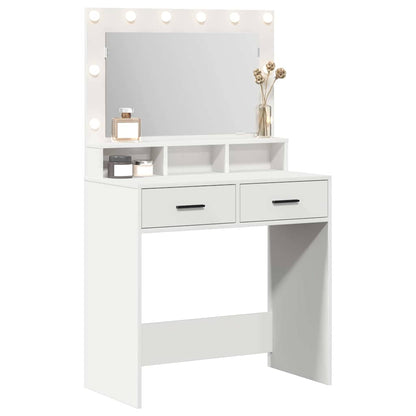 Tavolo da Trucco Bianco 79 x 41 x 135 cm Legno multistrato