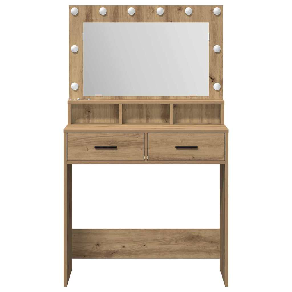 Tavolo da Trucco Rovere artigianale 79 x 41 x 135 cm