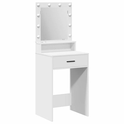 Tavolo da Trucco Bianco 50 x 41 x 135 cm Legno multistrato
