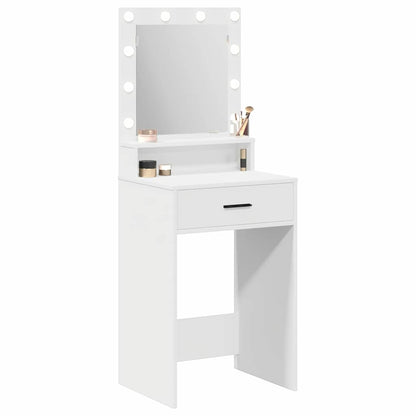 Tavolo da Trucco Bianco 50 x 41 x 135 cm Legno multistrato