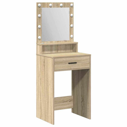 Tavolo da Trucco con cassetto Rovere Sonoma 50 x 41 x 135 cm