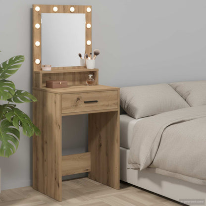 Tavolo da Trucco Rovere artigianale 50 x 41 x 135 cm