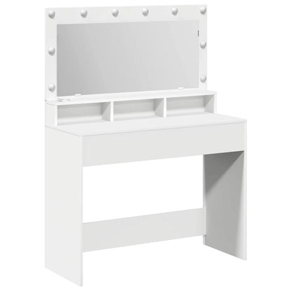Tavolo da Trucco Bianco 100 x 41 x 135 cm Legno multistrato
