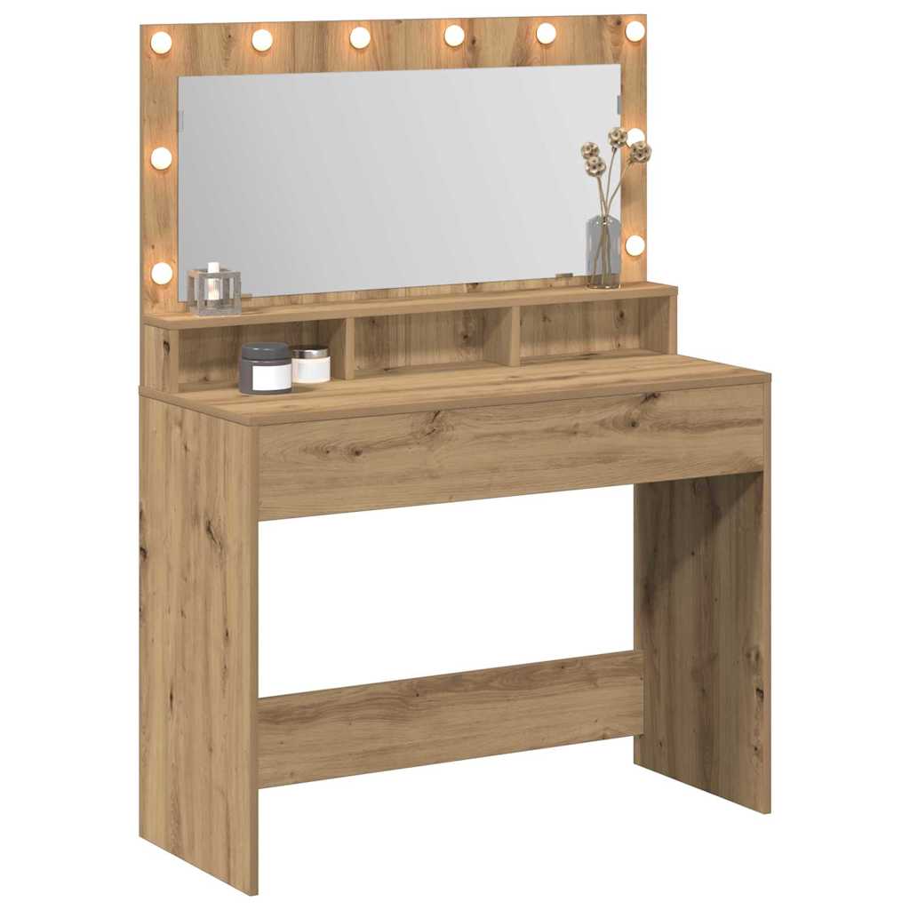 Tavolo da Trucco Rovere artigianale 100 x 41 x 135 cm