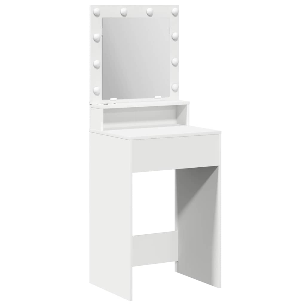 Tavolo da Trucco Bianco 50 x 41 x 135 cm Legno multistrato