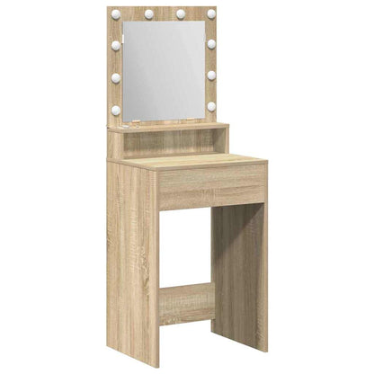Tavolo da Trucco con lo scaffale Rovere Sonoma 50 x 41 x 135 cm