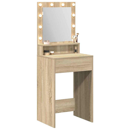 Tavolo da Trucco con lo scaffale Rovere Sonoma 50 x 41 x 135 cm