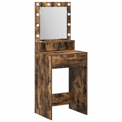 Tavolo da Trucco Rovere fumÃ© 50 x 41 x 135 cm Legno multistrato