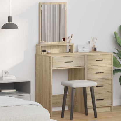 Tavolo da Trucco con cassetto Rovere Sonoma 50 x 41 x 140 cm